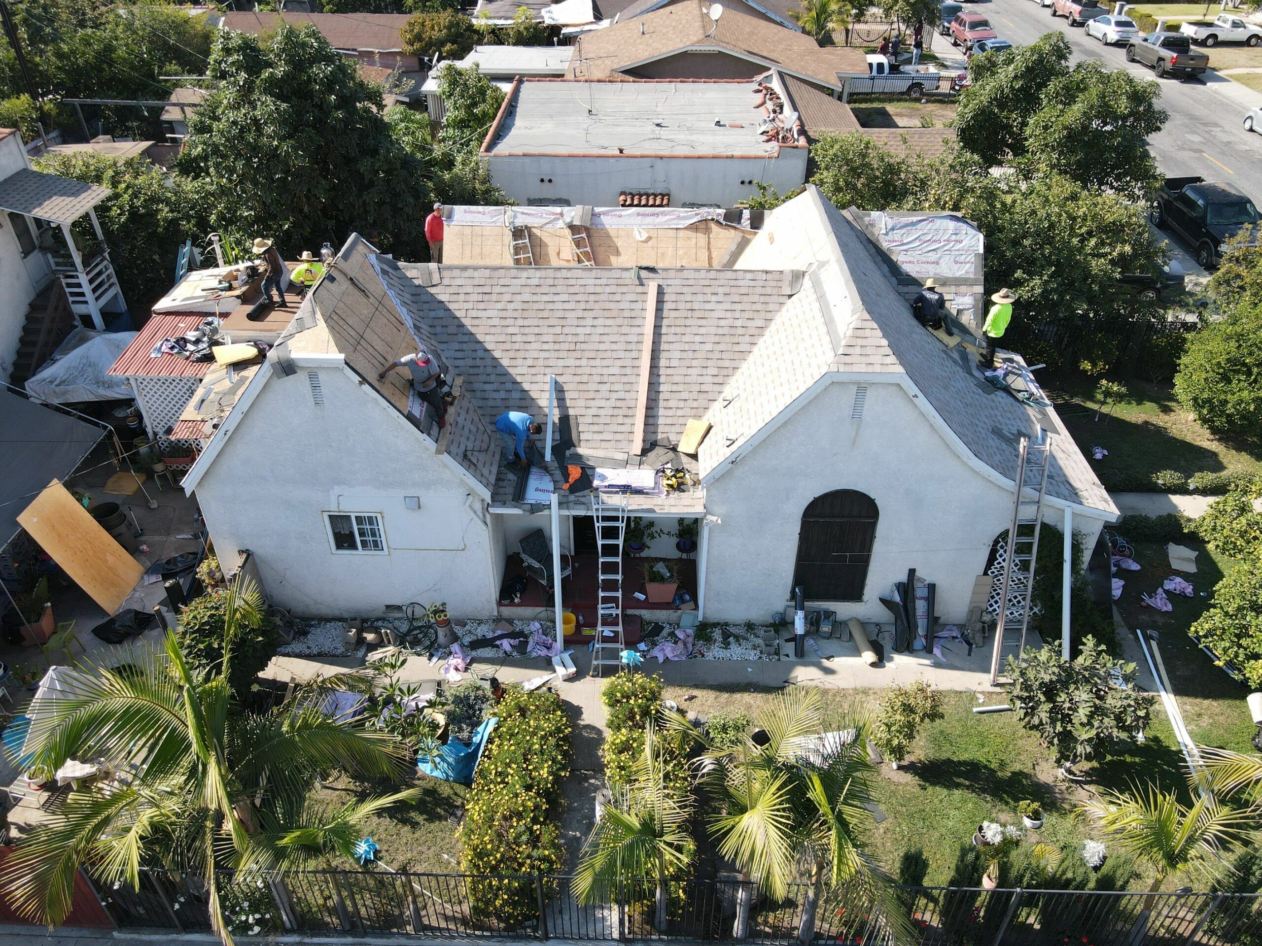 After - Roof Replacement in Huntington Park, CA