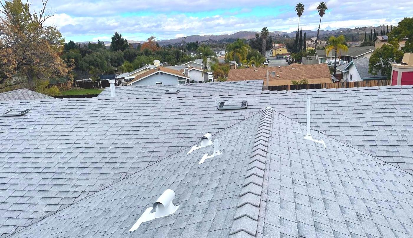 After - Roof Replacement in Lake Elsinore, CA