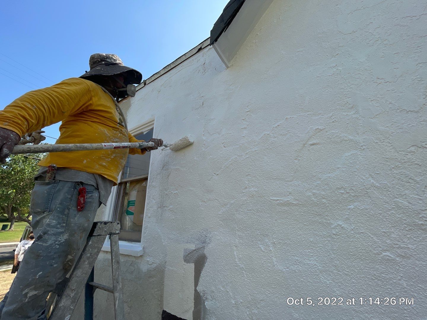 During - TexCote CoolWall Application in Alhambra, CA