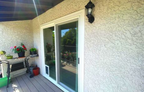 Window & Patio Door with In-Glass Pet Door Installation in Rancho Cucamonga, CA