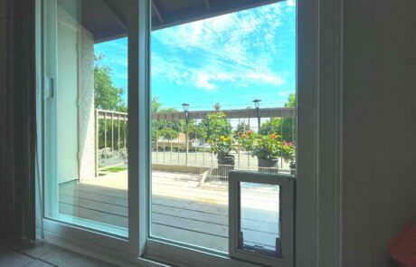 Window & Patio Door with In-Glass Pet Door Installation in Rancho Cucamonga, CA