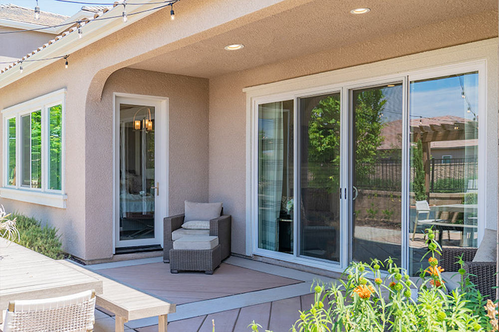 Four-Panel Patio Door