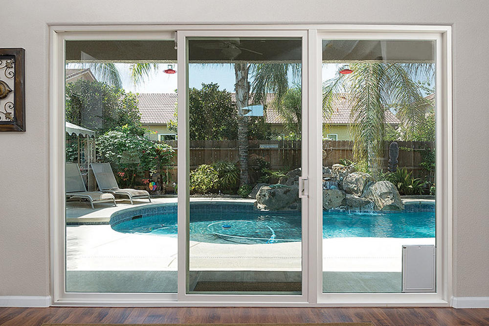 Three-Panel Patio Door