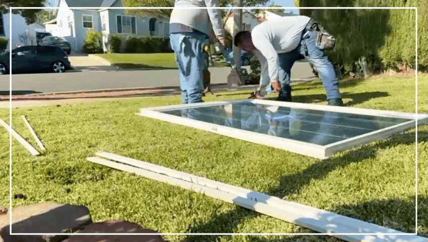 CGH Widow and Patio Door Installation Team II Extreme Sports Bike