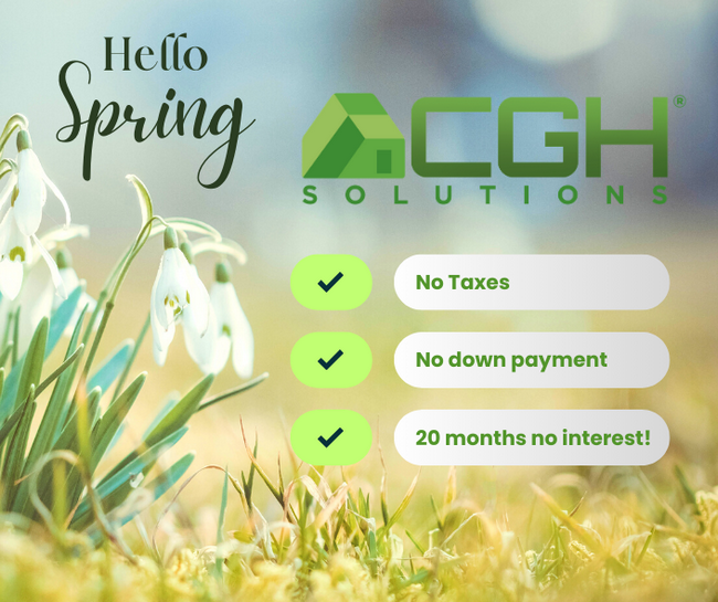 CGH Solutions - Hello Spring Offer